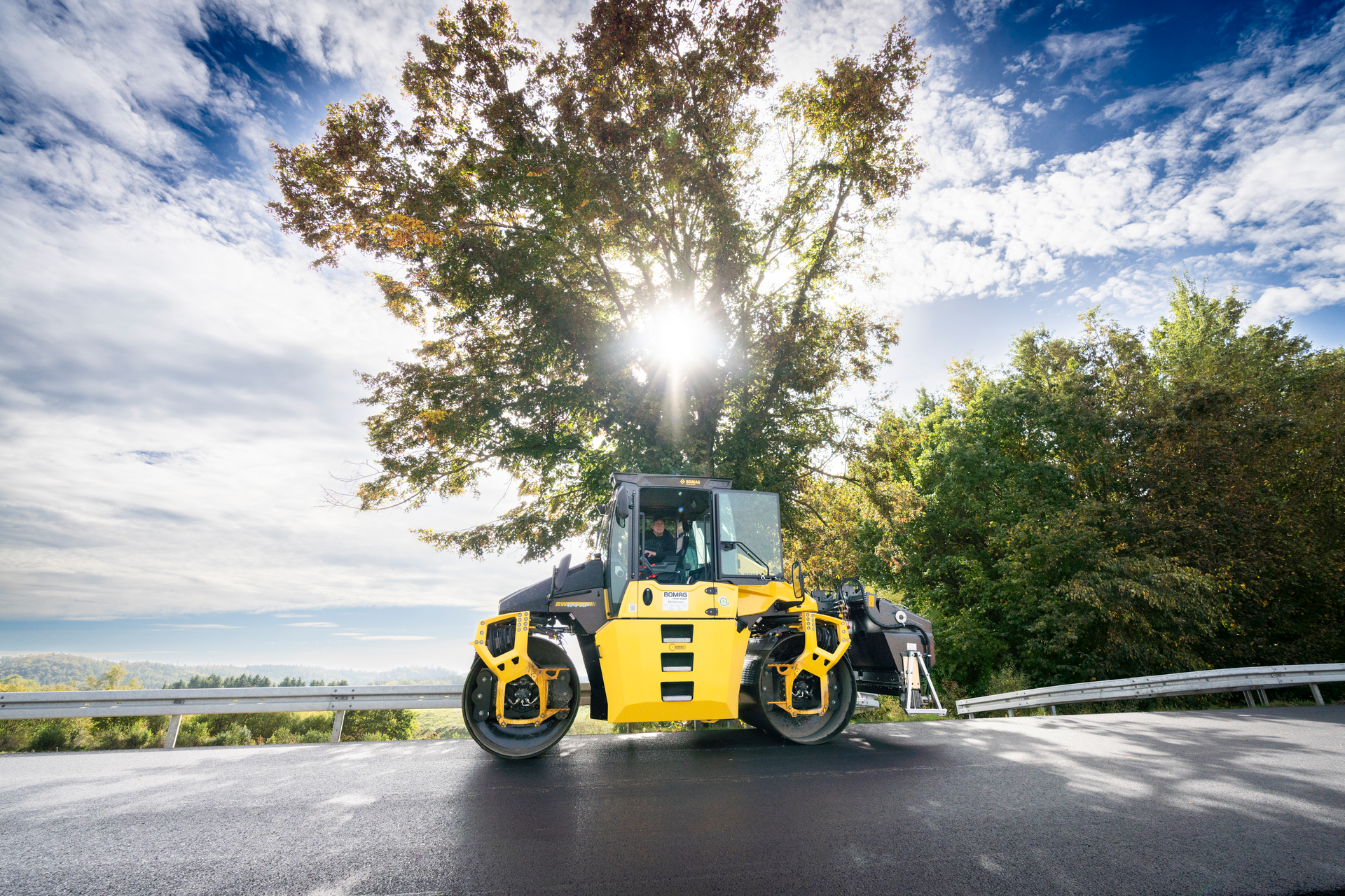 bomag construction site