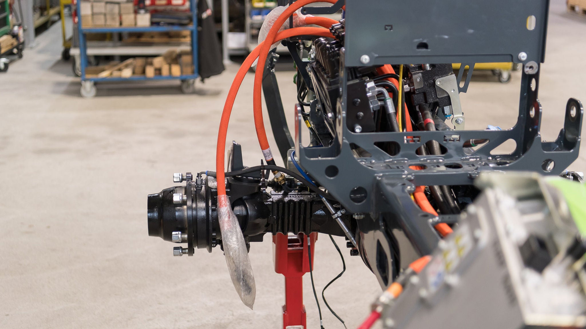 1.9 kilometres of cable, planned virtually