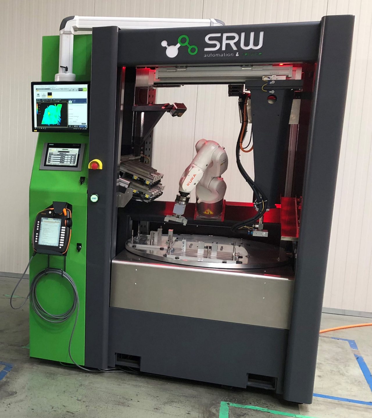 SRW Automation & Service in Vorchdorf develops and produces customized casting and machining units as well as fully customized special-purpose machines, such as this assembly system for the electronics industry. All images: SRW © 