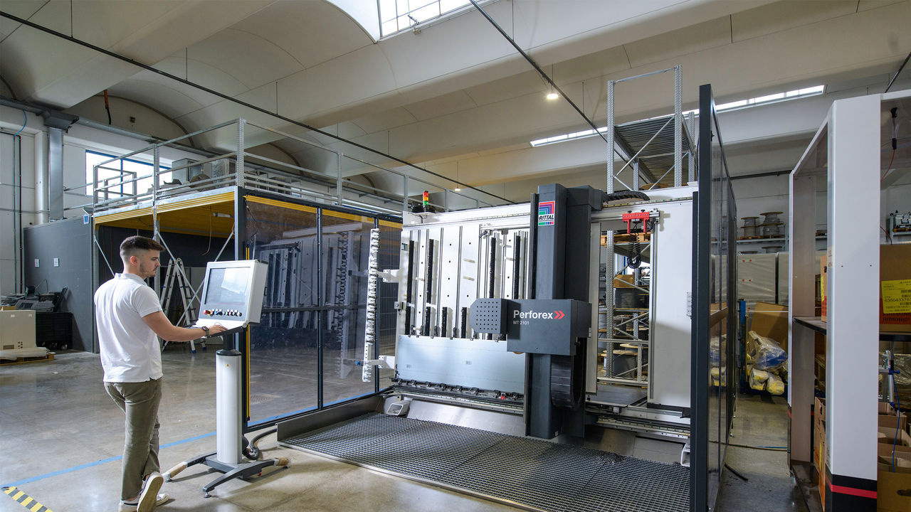 The Perforex system has helped modernise the production.