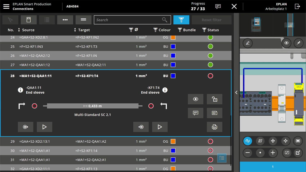 逐步指导控制柜布线